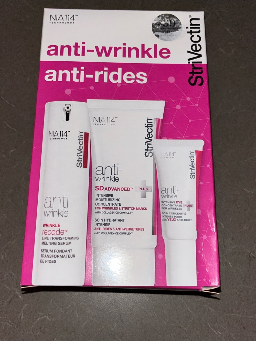 NWOT StriVectin Anti-Wrinkle Skincare Set